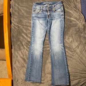 American Eagle size 2 boot cut jeans.